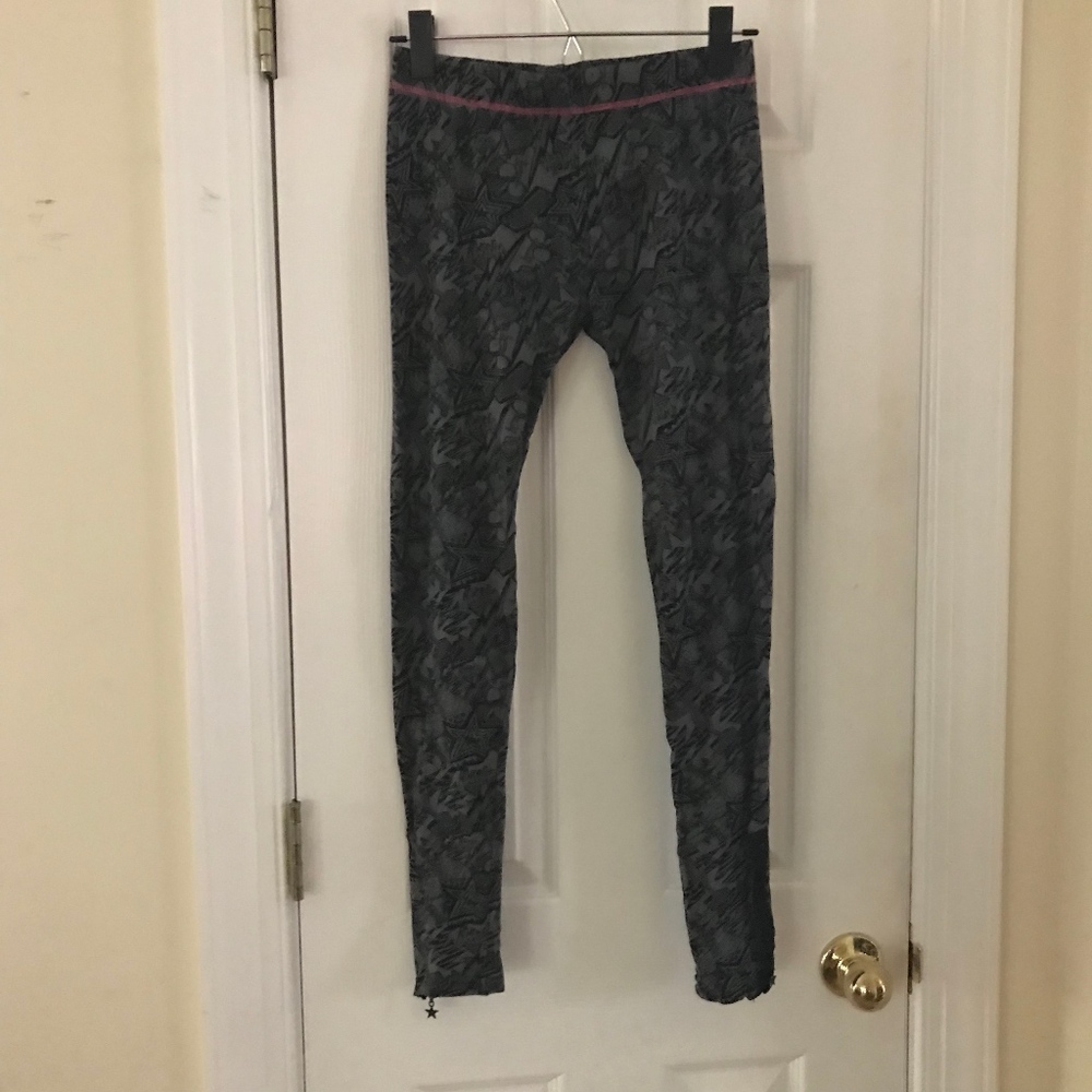 Betsey Johnson Printed Leggings size M/L